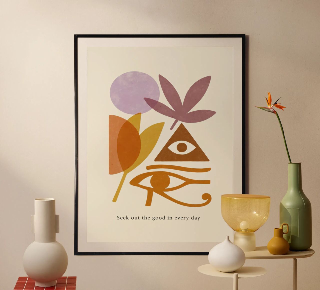 Seek Out The Good In Every Day poster by treechild