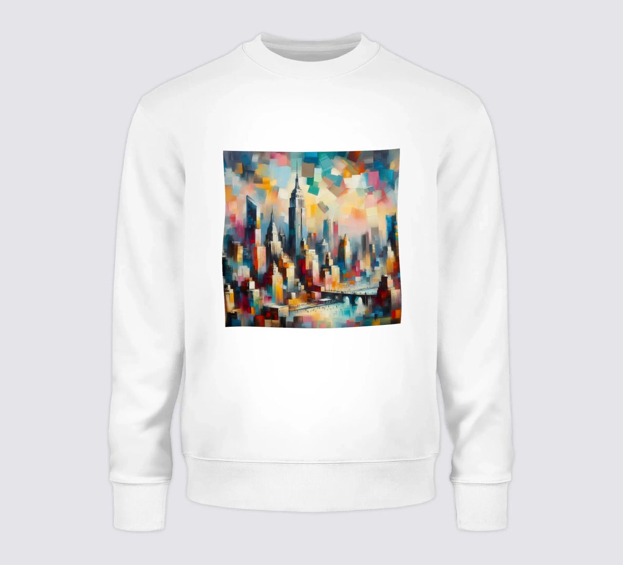 Un cuadro de Nueva York sudadera de Point and Art