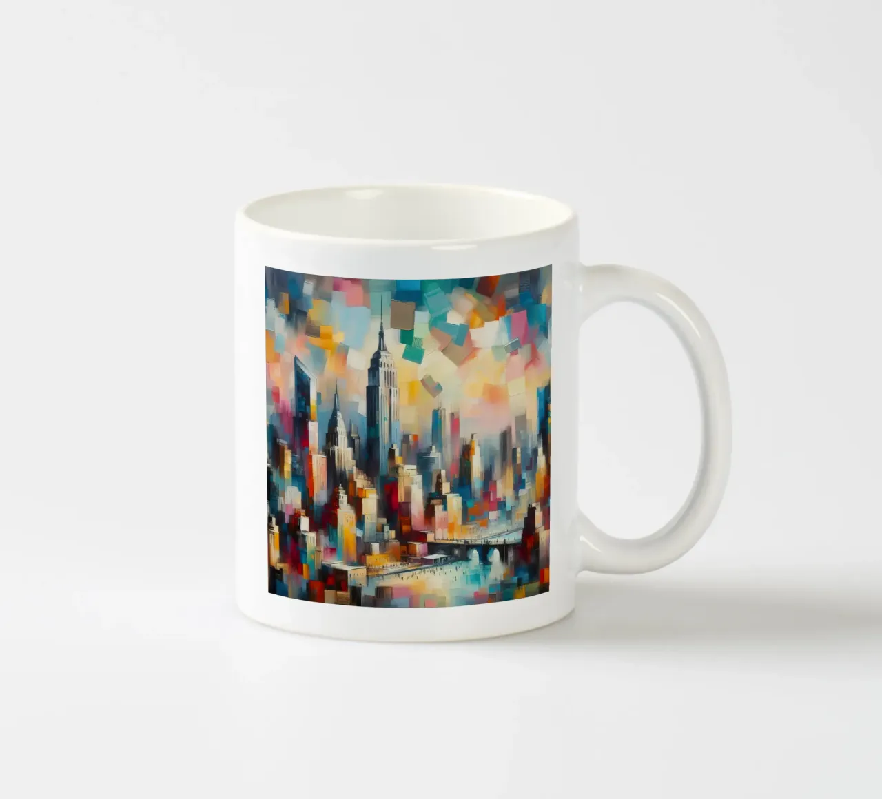Un dipinto di New York tazza in ceramica da Point and Art