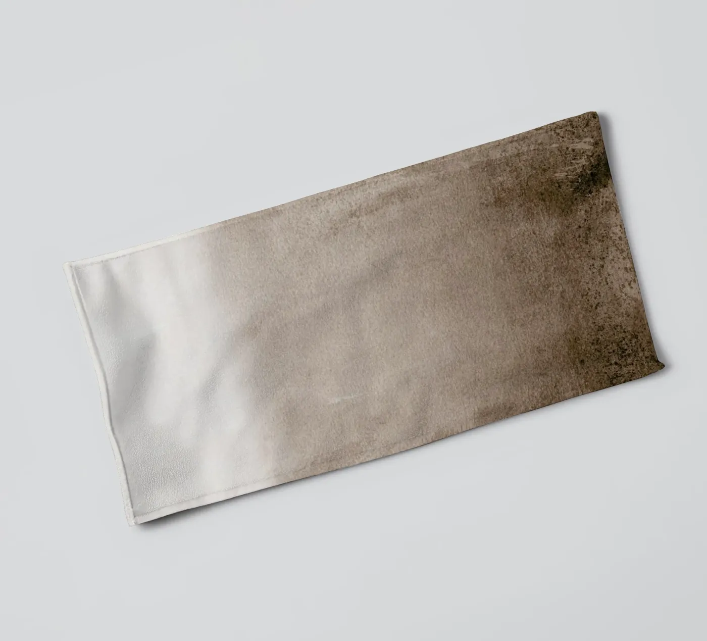 Fading Brown towel by Monika Strigel