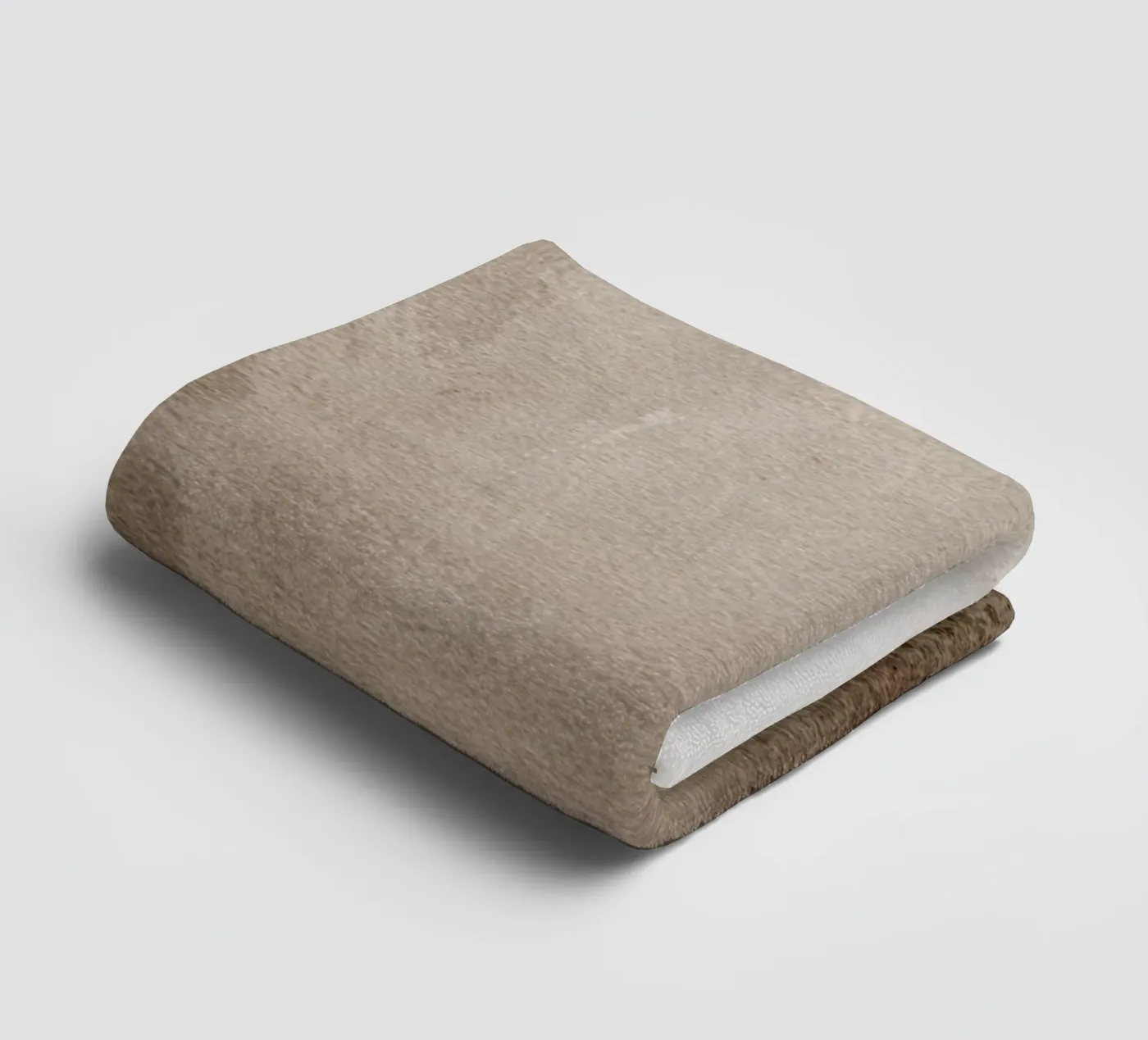 Fading Brown towel by Monika Strigel