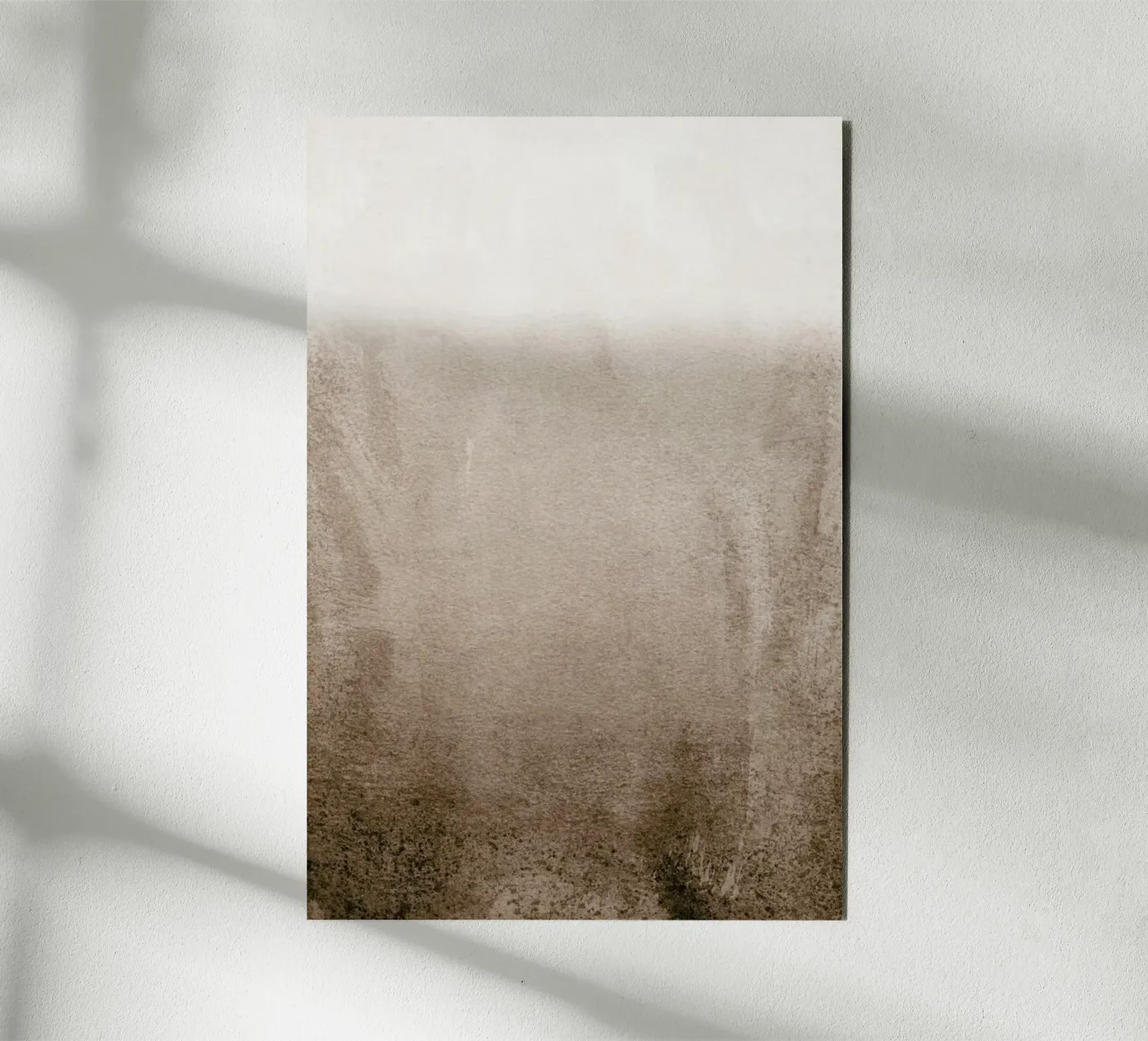 Fading Brown forex plate by Monika Strigel