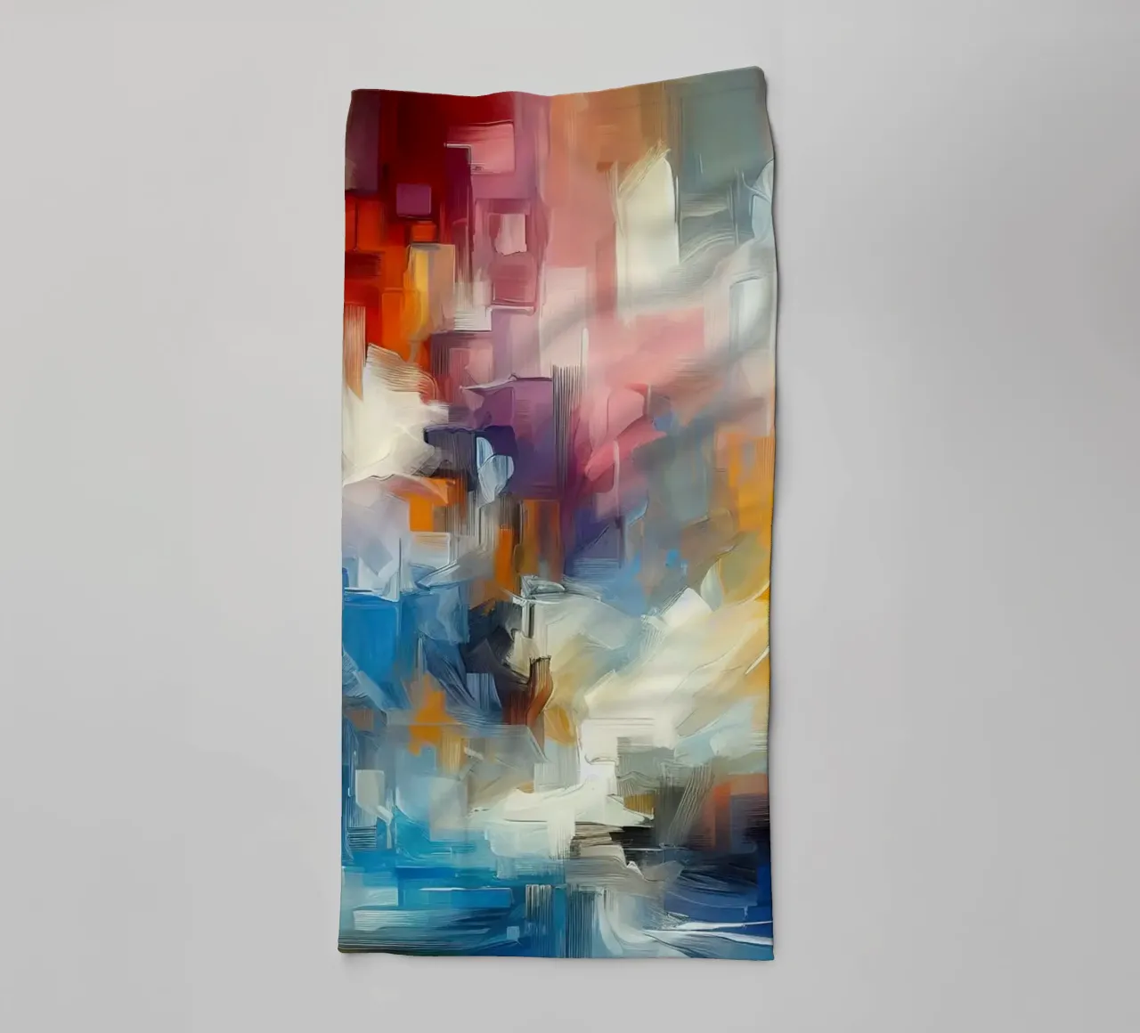 Swirls II towel by 🎨 Point and Art