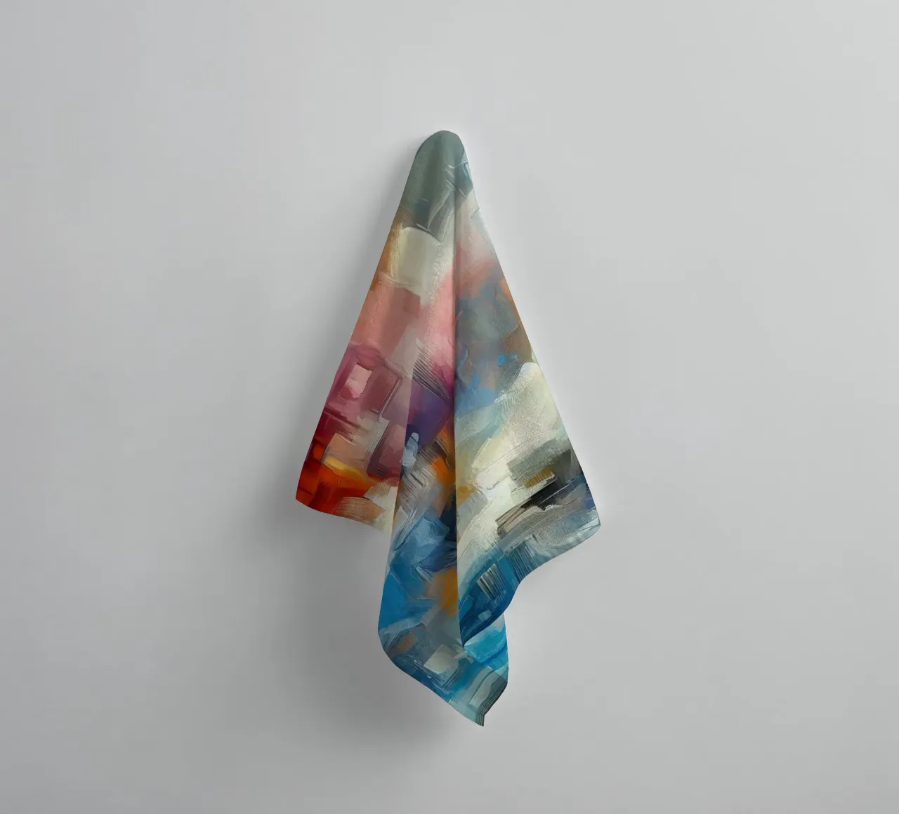 Swirls II towel by 🎨 Point and Art