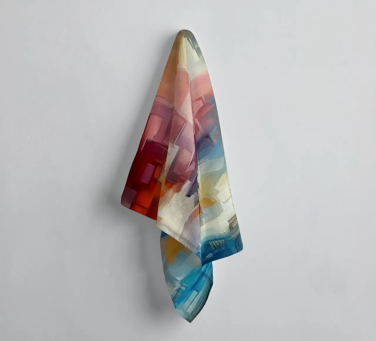Swirls II towel by 🎨 Point and Art