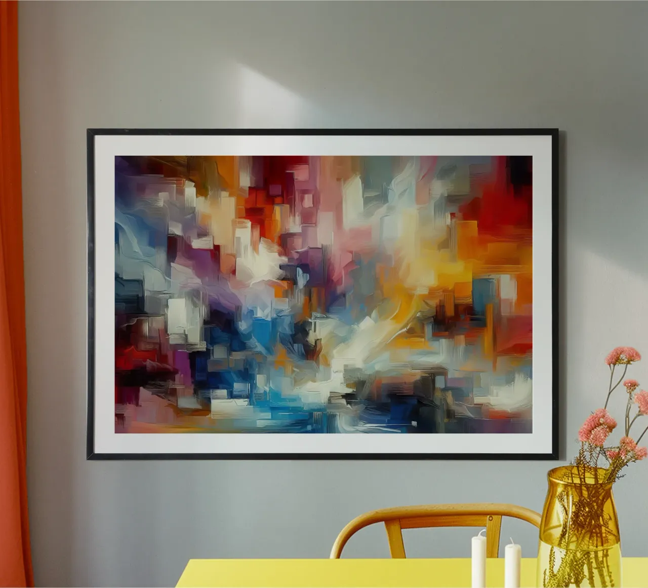 Wirbel II Hahnemühle von 🎨 Point and Art