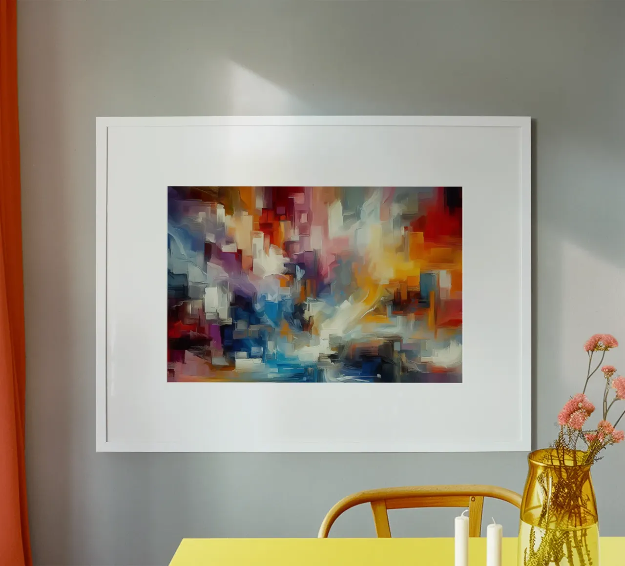 Wirbel II Hahnemühle von 🎨 Point and Art
