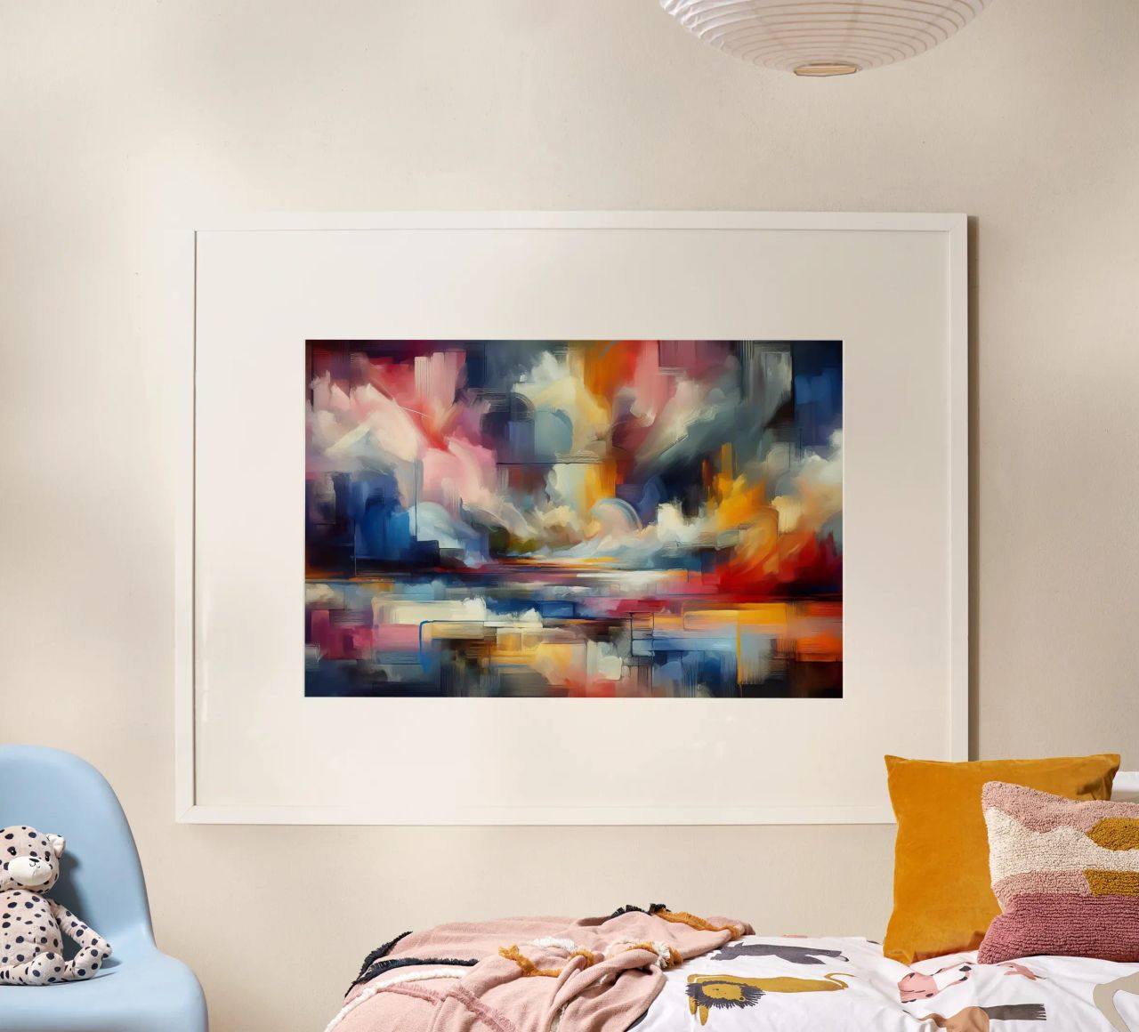 Nuevos mundos poster de Point and Art