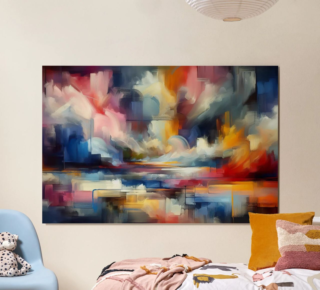Nuevos mundos poster de Point and Art