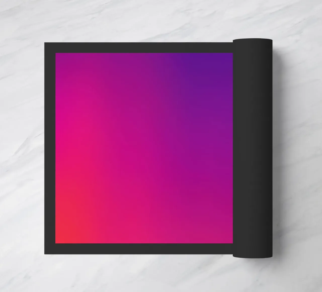 Metamorphosis - Vivid Joy doormat by Petra Lang