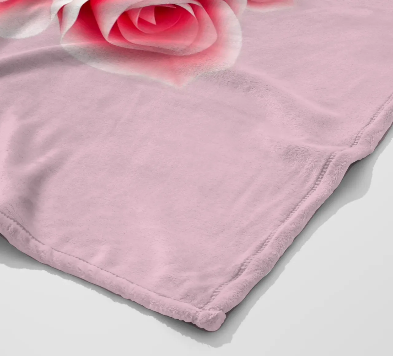 Un bouquet di rose rosa splendidamente composto coperta in pile da DesignDoodle