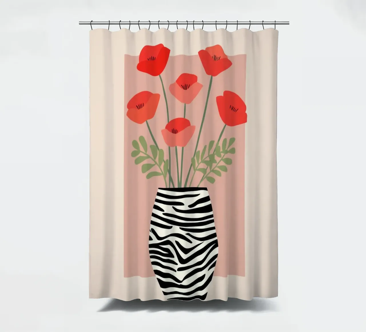 The Poppies tenda da doccia da Gypsy Galleria