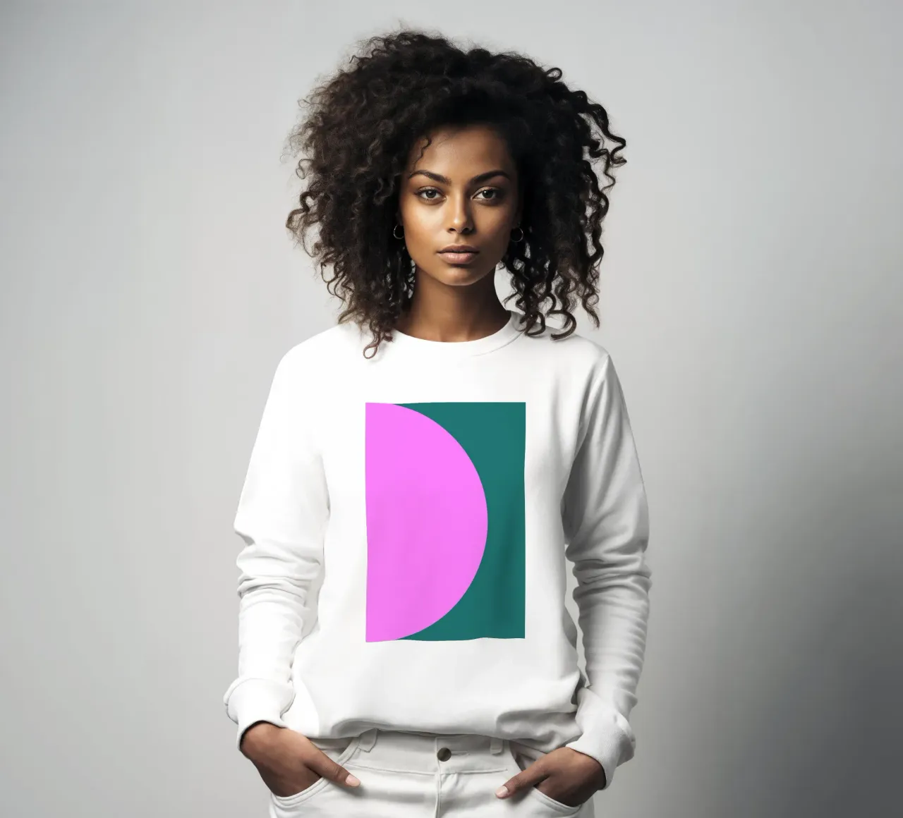 Shapes felpa da Linda Gobeta