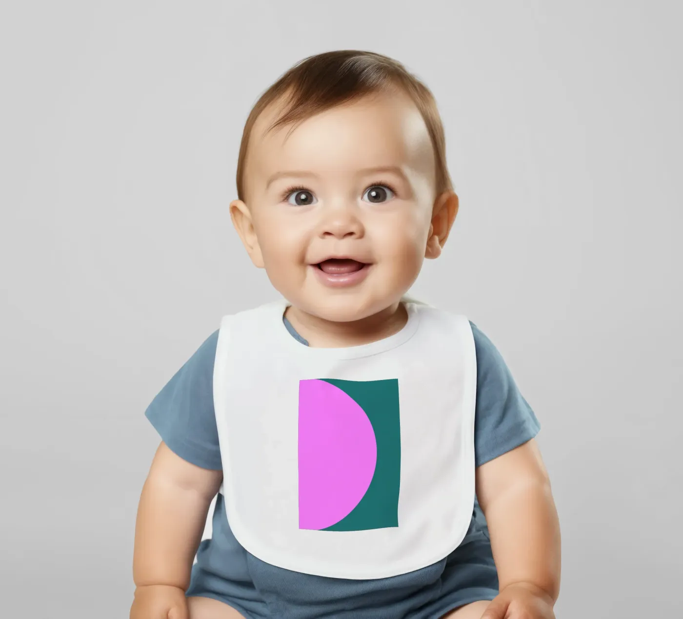 Shapes Babylätzchen von Linda Gobeta