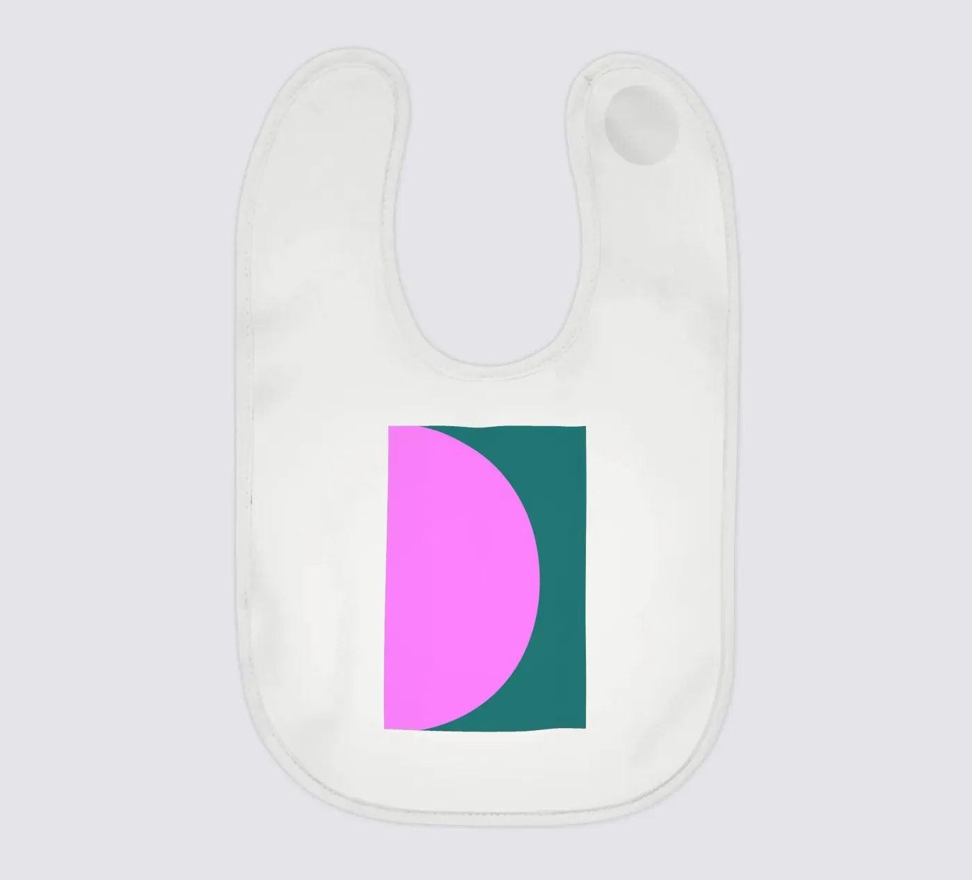Shapes baby slabbetje van Linda Gobeta