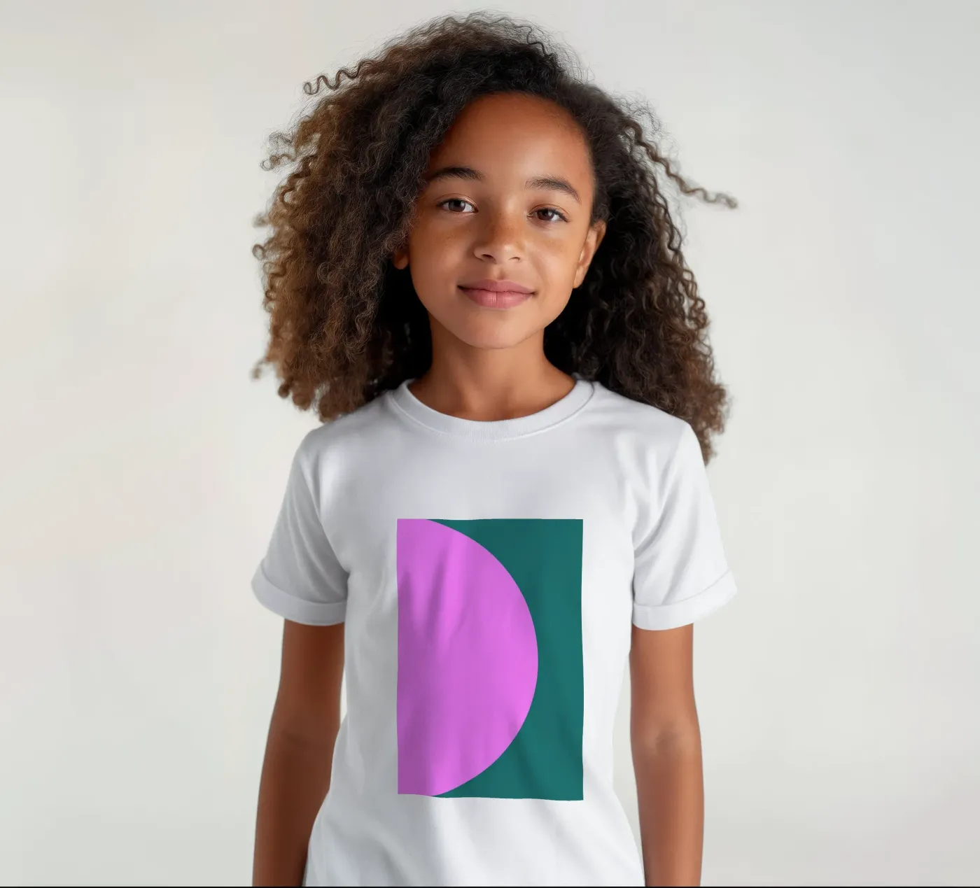 Shapes t-shirt bambini da Linda Gobeta