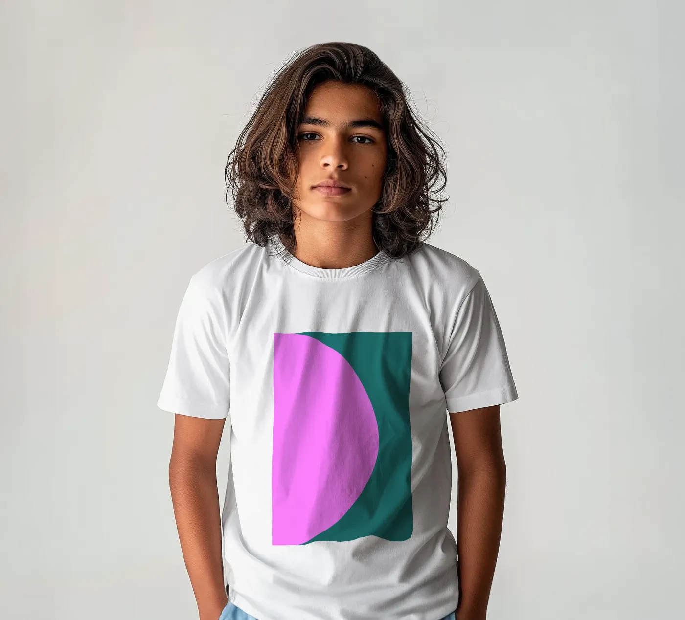 Shapes t-shirt bambini da Linda Gobeta