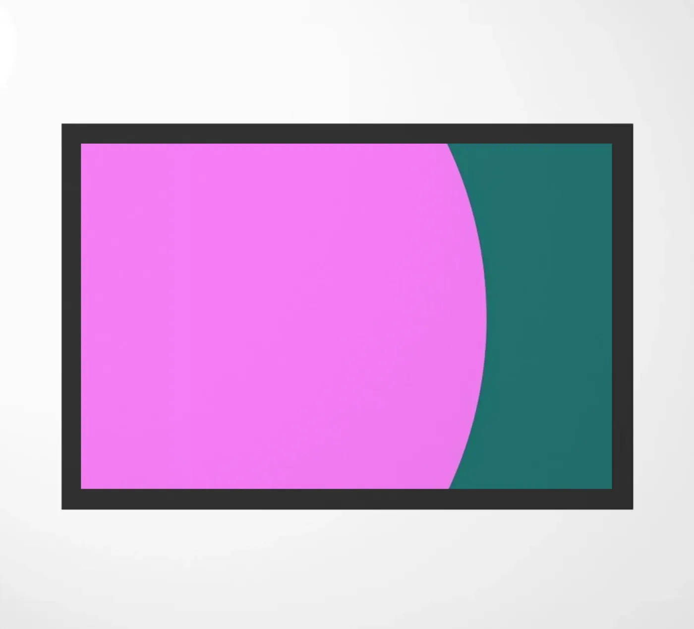 Shapes deurmat van Linda Gobeta