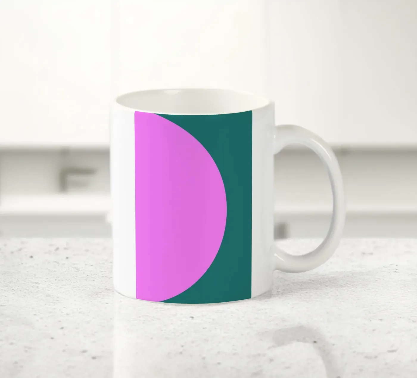 Shapes ceramic mug by Linda Gobeta