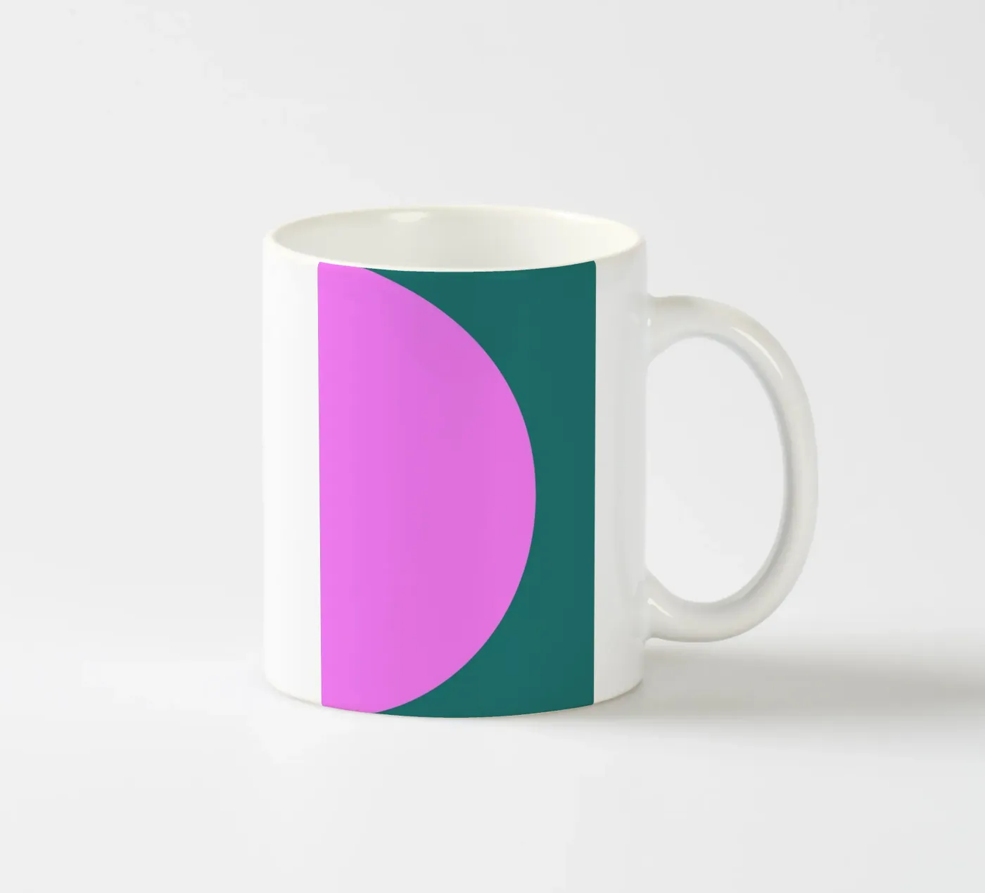 Shapes ceramic mug by Linda Gobeta