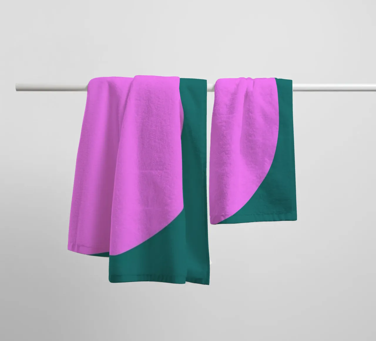 Shapes asciugamano da bagno da Linda Gobeta