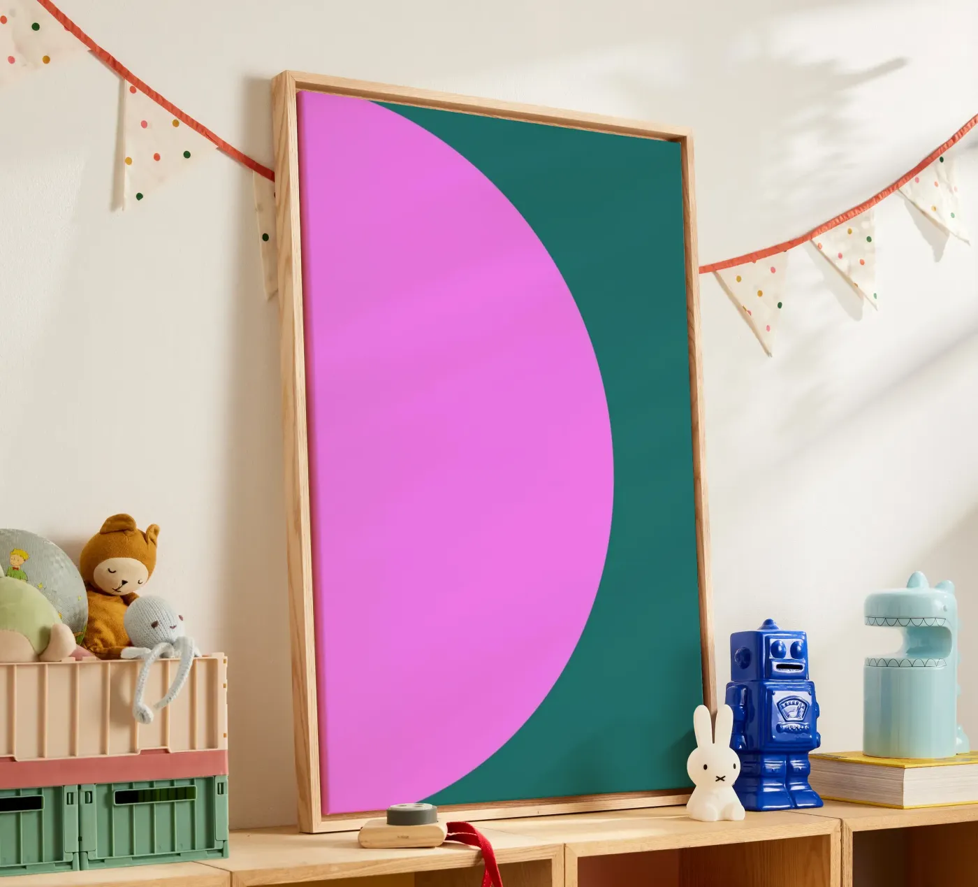 Shapes canvas van Linda Gobeta