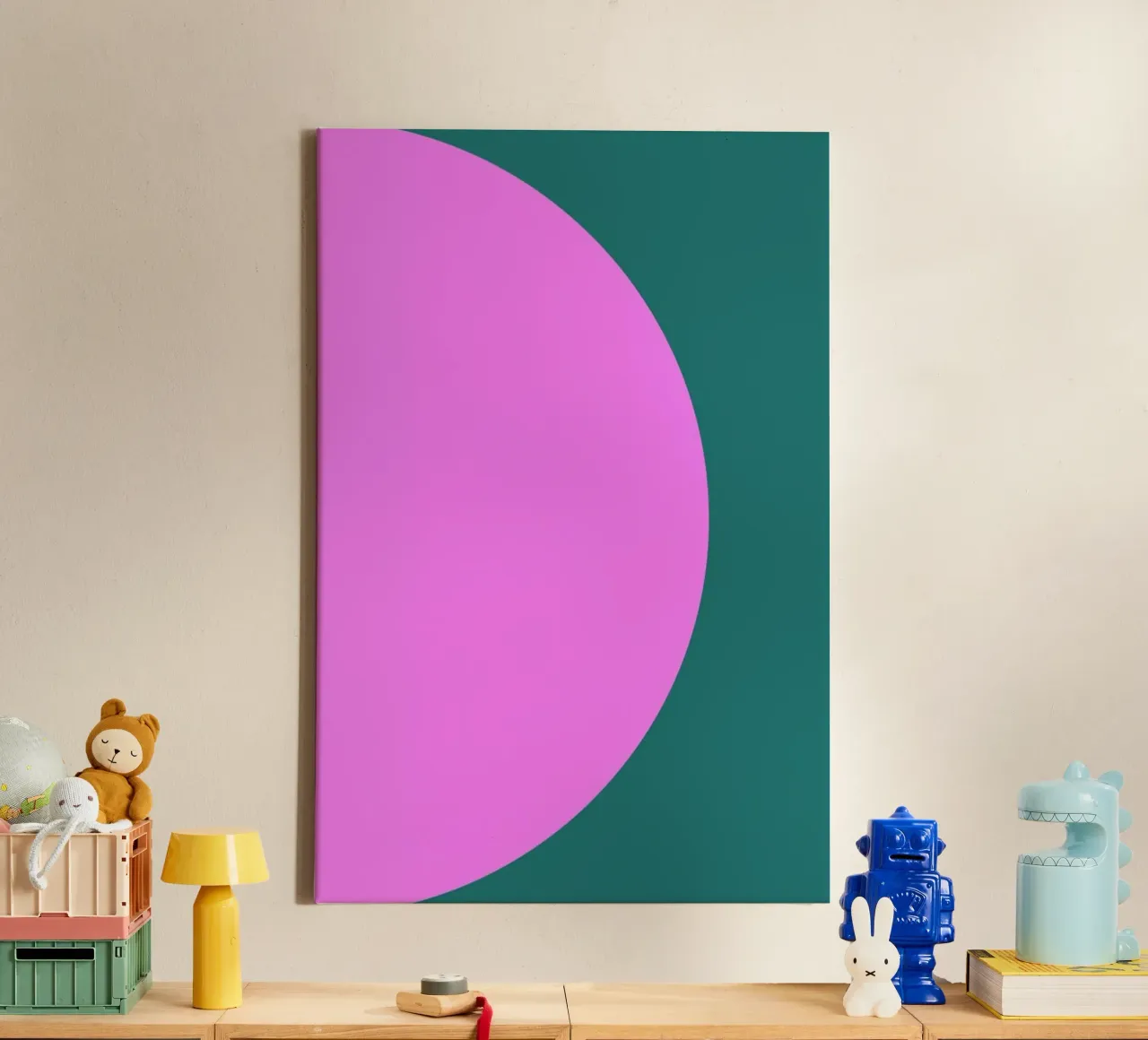 Shapes canvas by Linda Gobeta