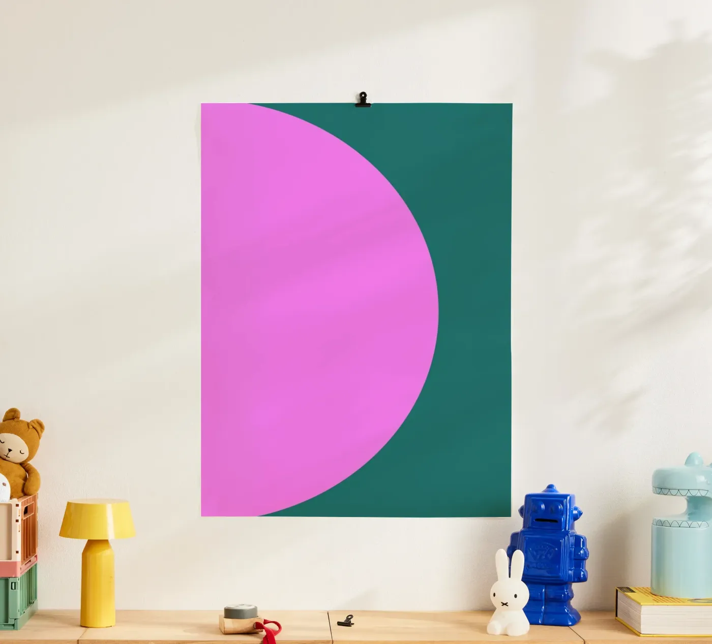 Shapes poster van Linda Gobeta