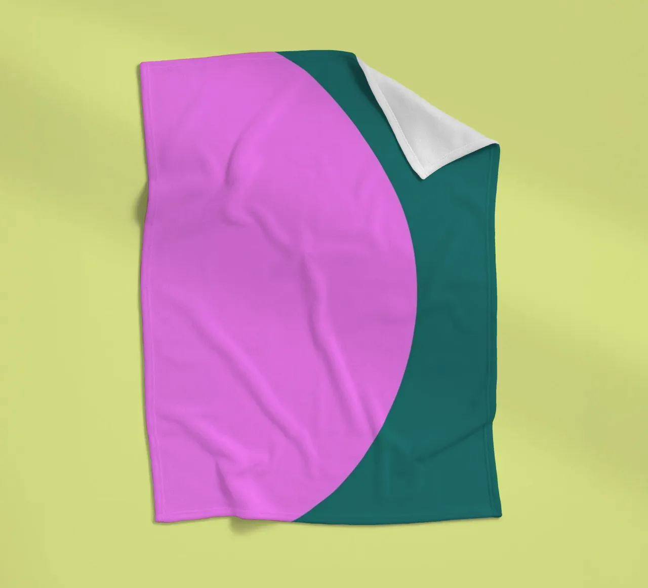 Shapes coperta in pile da Linda Gobeta