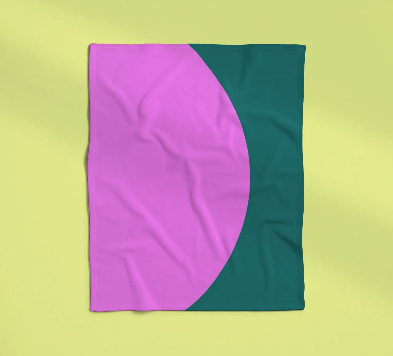 Shapes coperta in pile da Linda Gobeta