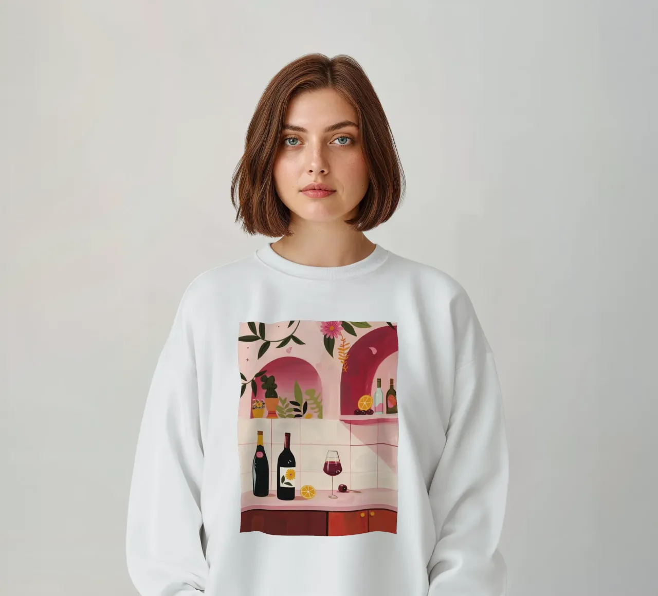 Time for WIne felpa da Gypsy Galleria