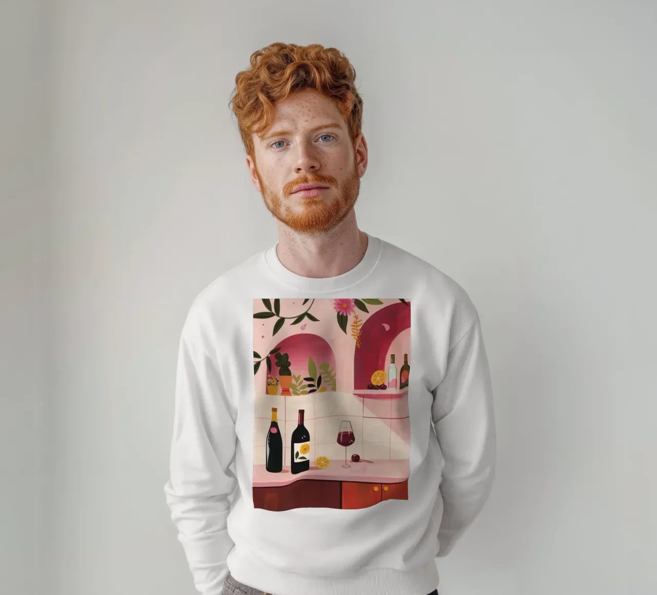 Time for WIne felpa da Gypsy Galleria