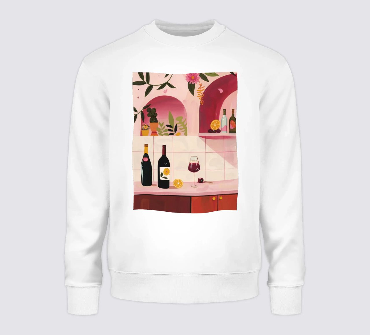 Time for WIne sweatshirt by Gypsy Galleria