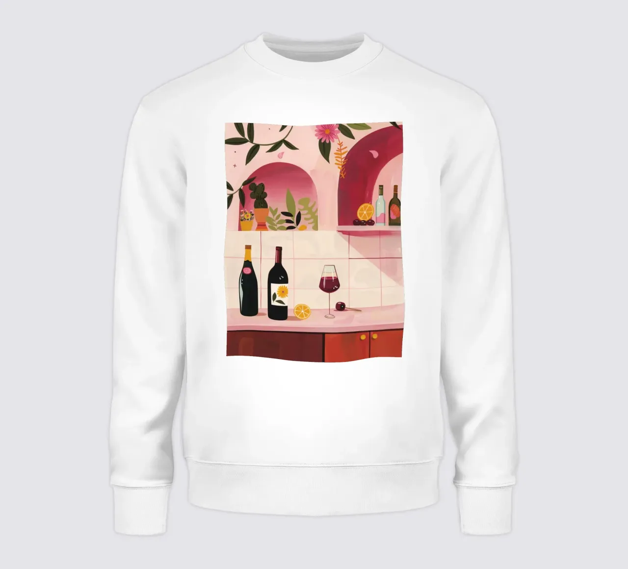 Time for WIne Sweatshirt von Gypsy Galleria