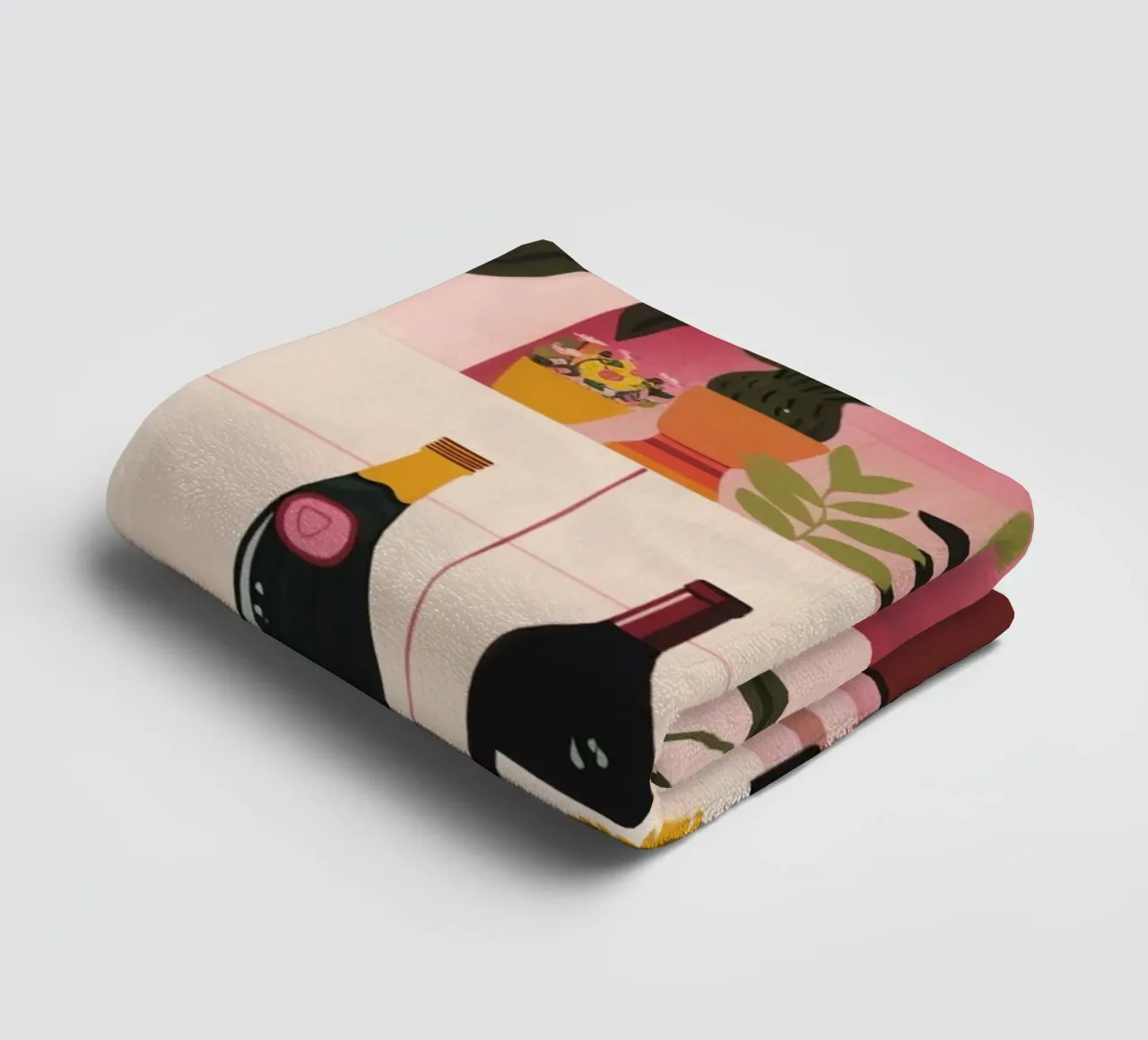 Time for WIne serviette de bain de Gypsy Galleria