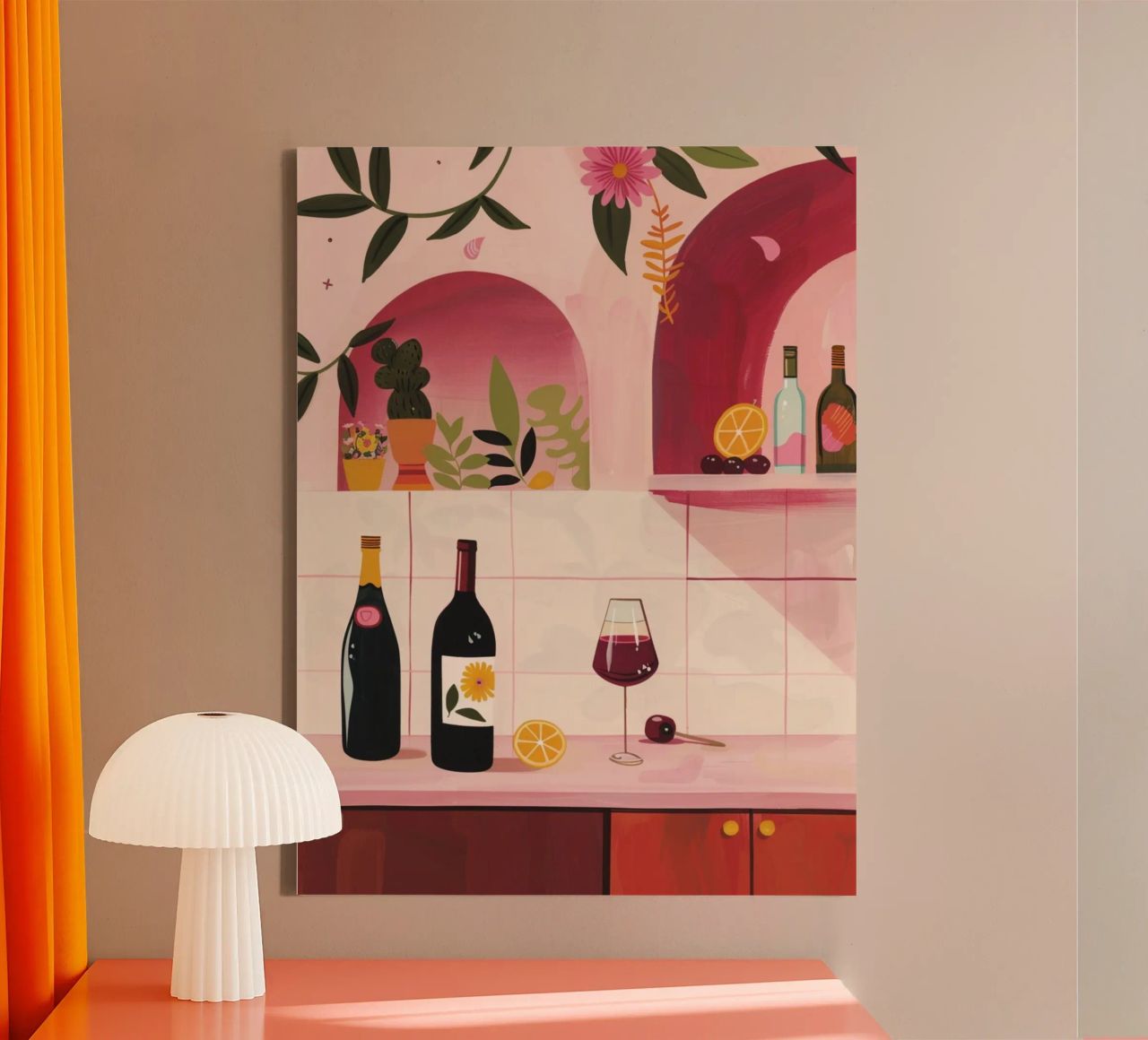 Time for WIne canvas by Gypsy Galleria