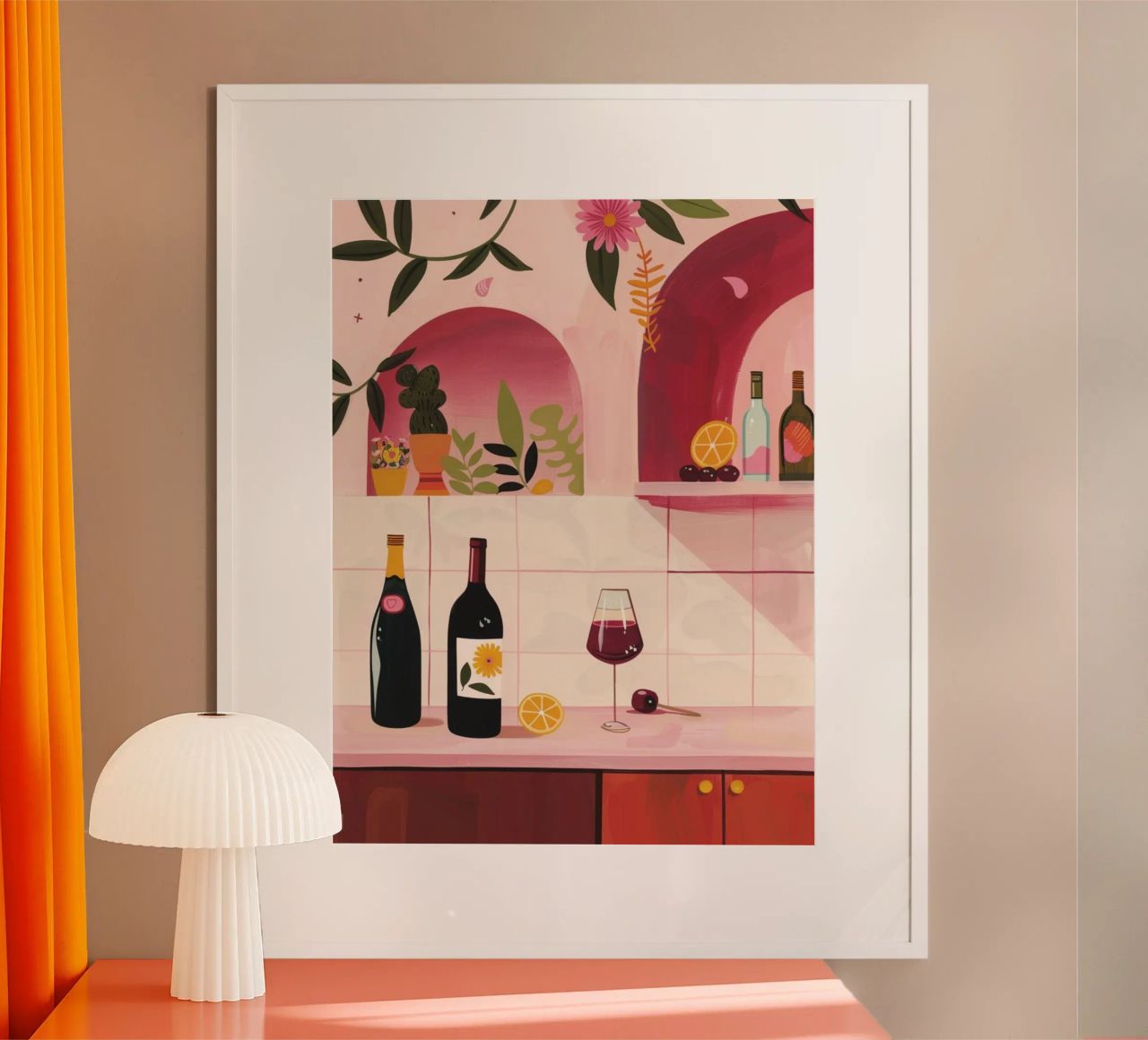Time for WIne poster by Gypsy Galleria