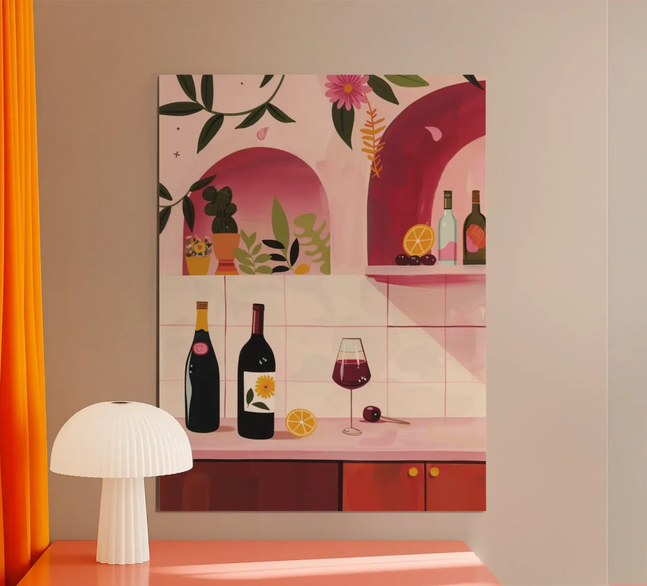 Time for WIne Hahnemühle von Gypsy Galleria