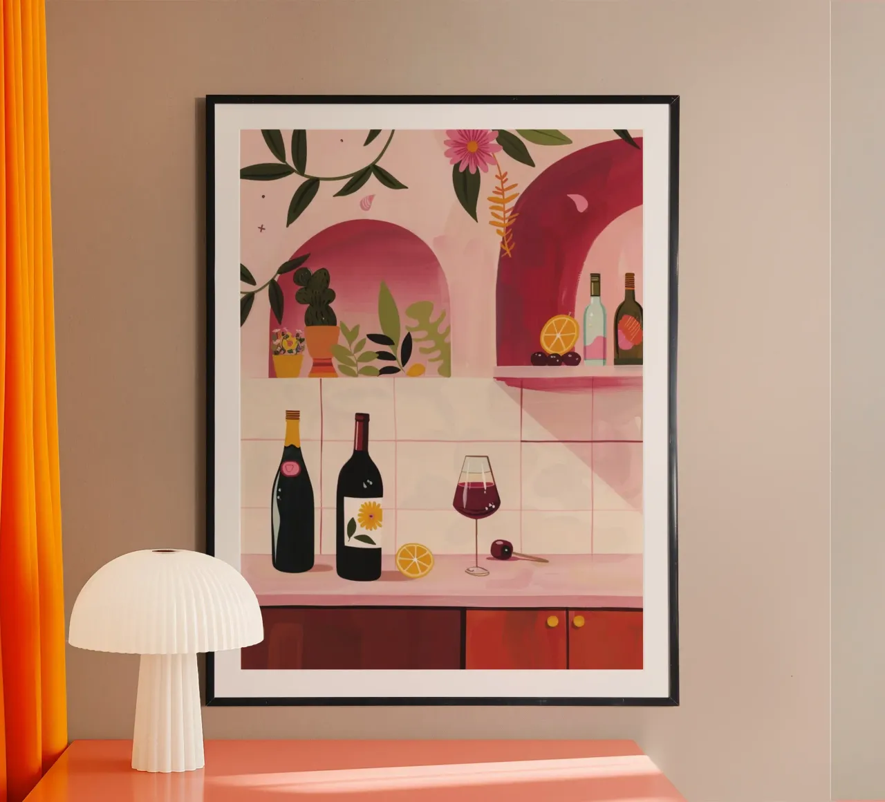 Time for WIne Hahnemühle von Gypsy Galleria
