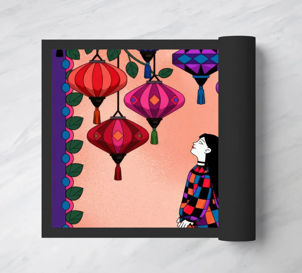 Lanterna Dreamscape zerbino da Murni Strokes