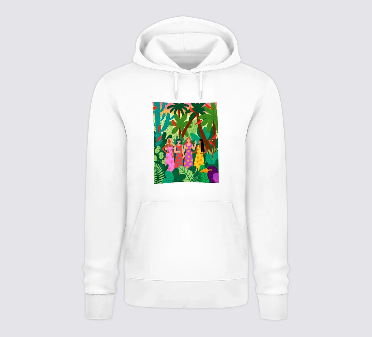 Eleganza tropicale felpa con cappuccio da Murni Strokes