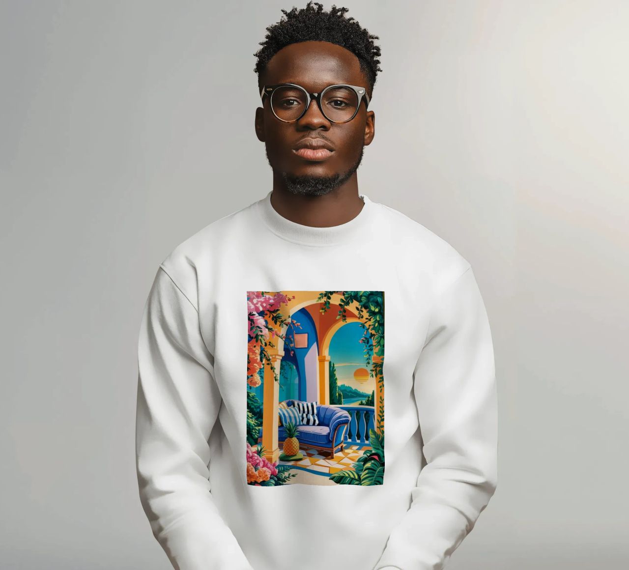 Vue sur l'arcade sereine sweat de Murni Strokes