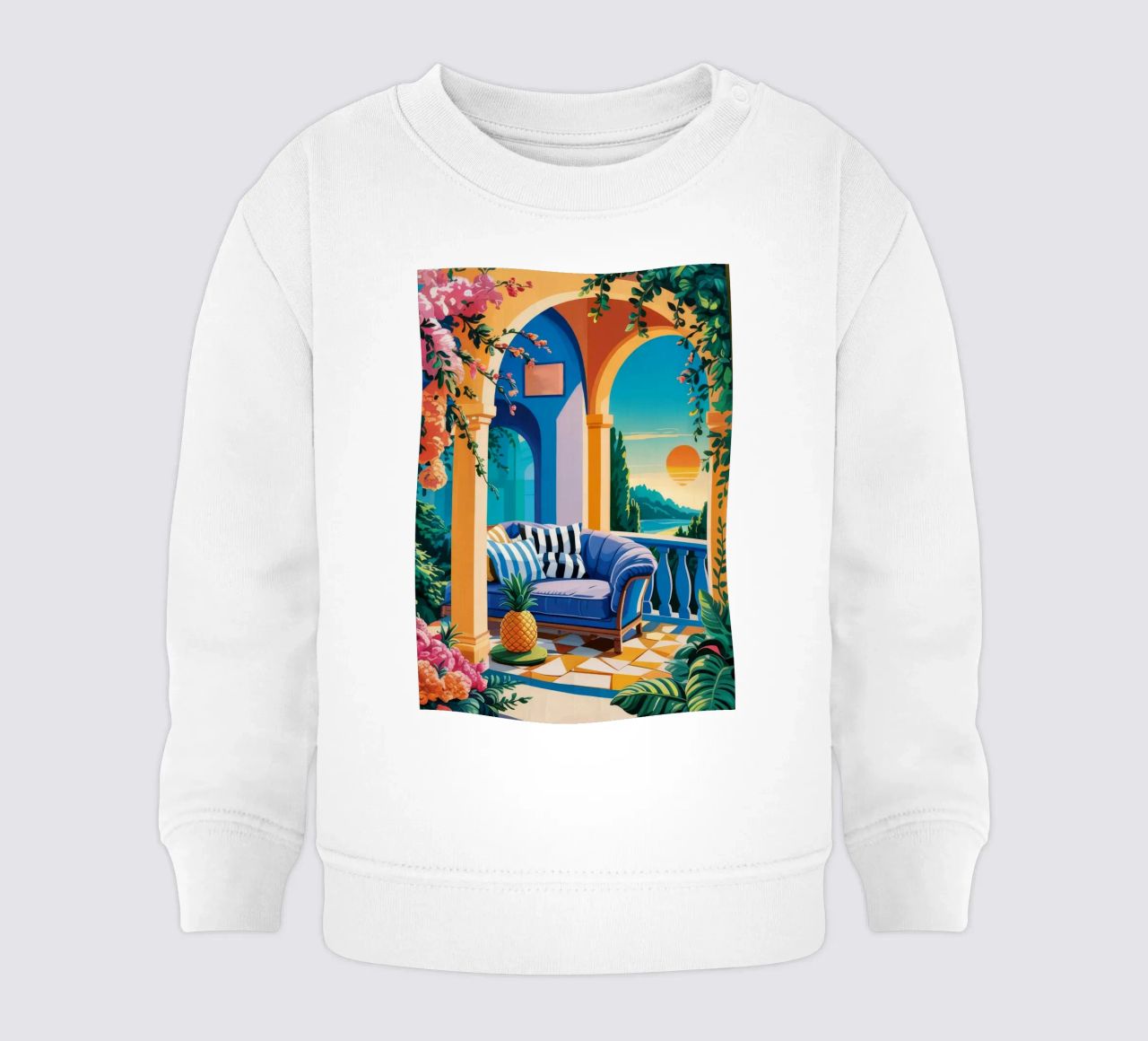 Vue sur l'arcade sereine sweat pour bébé de Murni Strokes