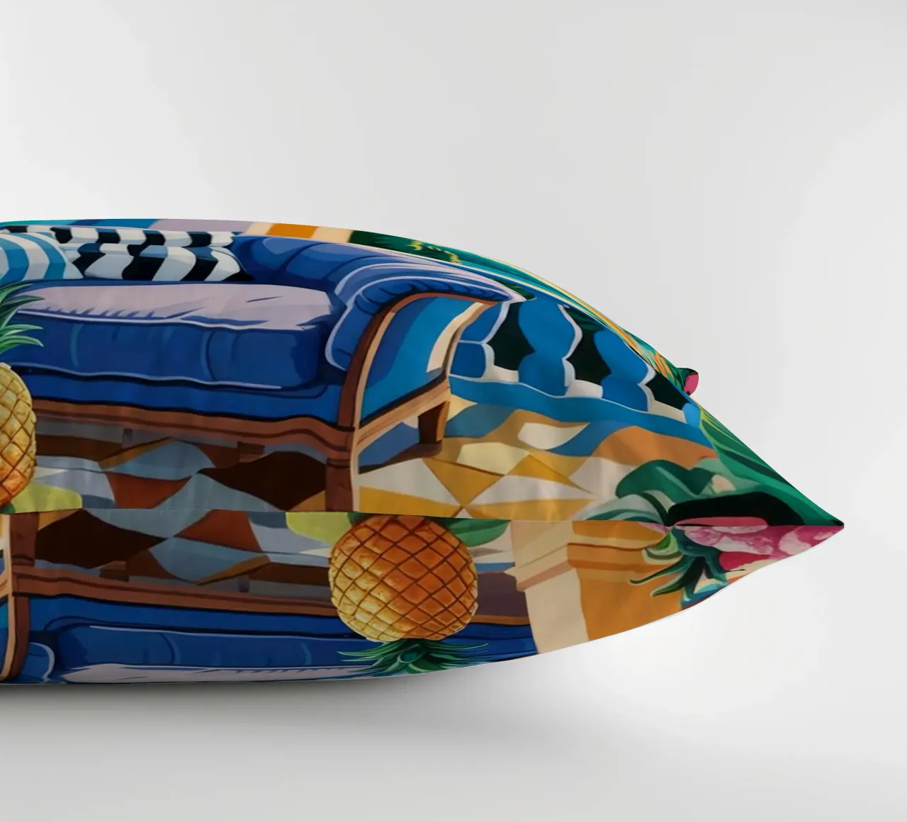 Serene Archway View decorative cushion by Murni Strokes