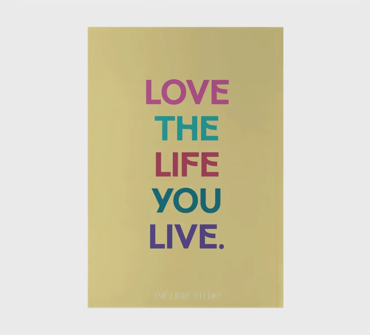 💛 notebook by MENTHE SAUVAGE