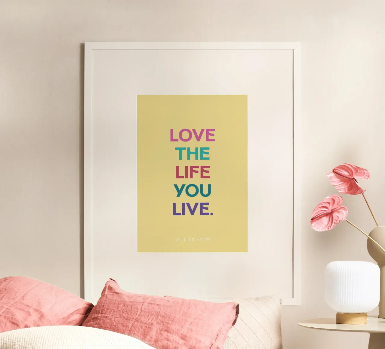 💛 poster con telaio in plastica da MENTHE SAUVAGE