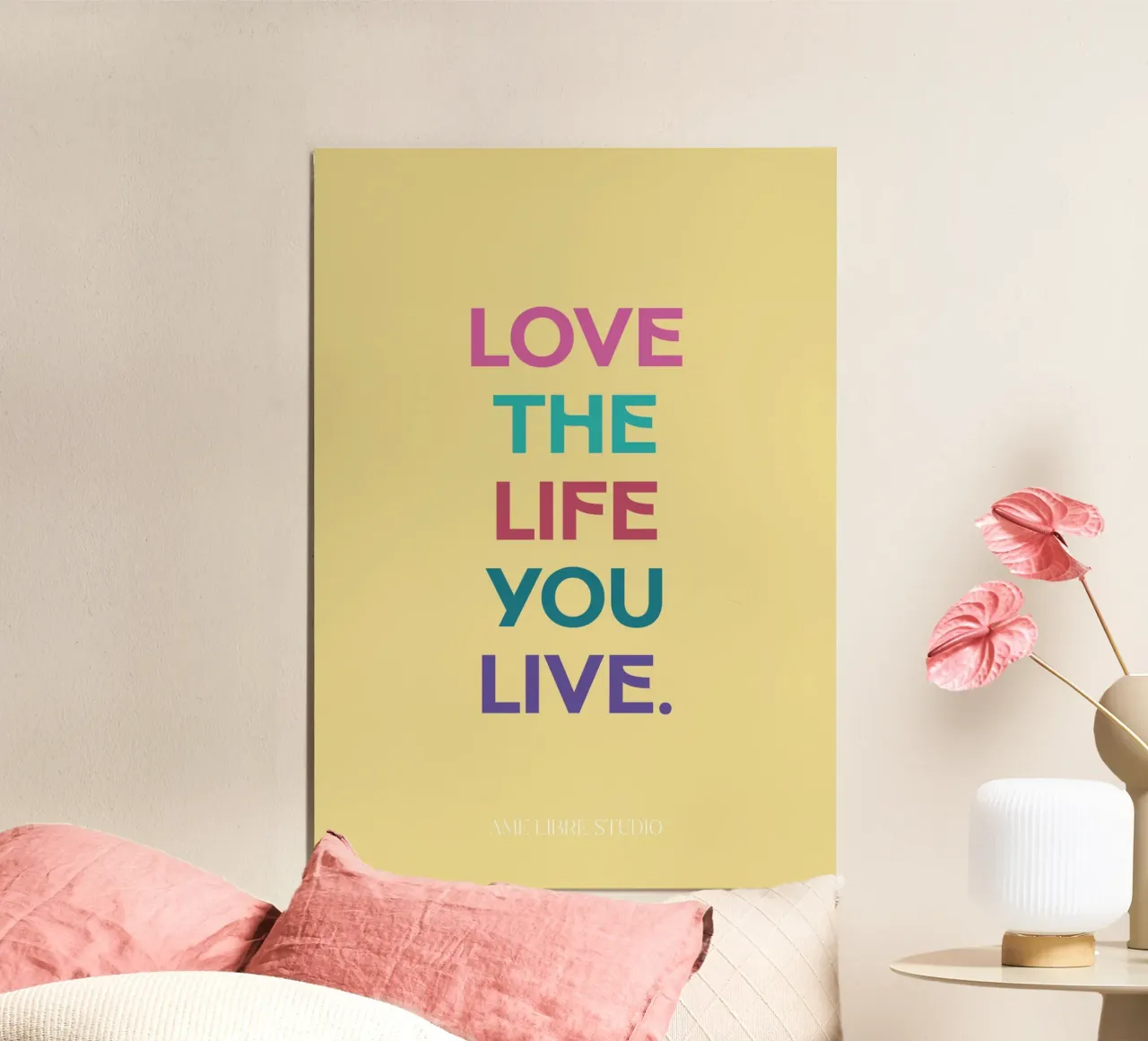 💛 poster con telaio in plastica da MENTHE SAUVAGE