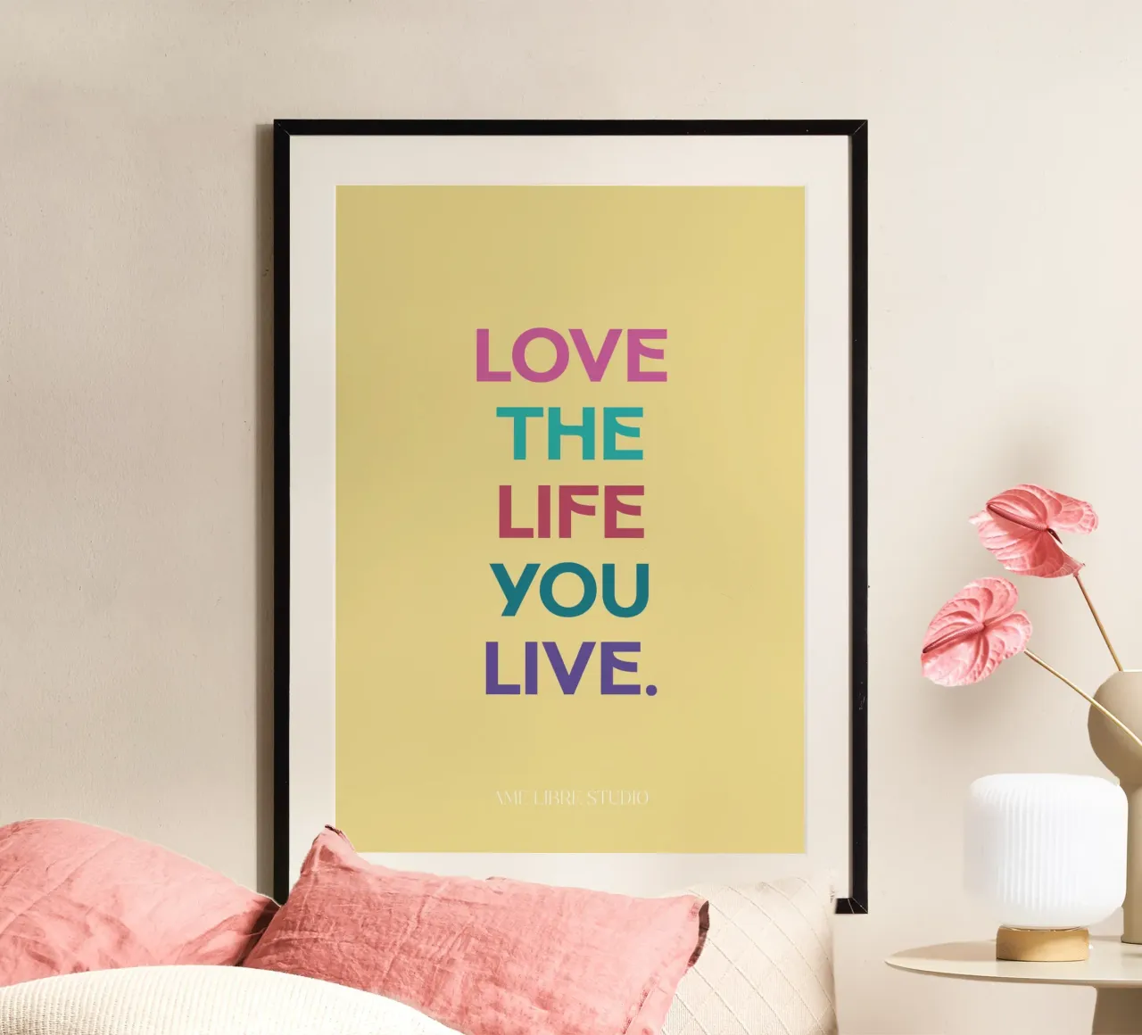💛 poster con telaio in plastica da MENTHE SAUVAGE