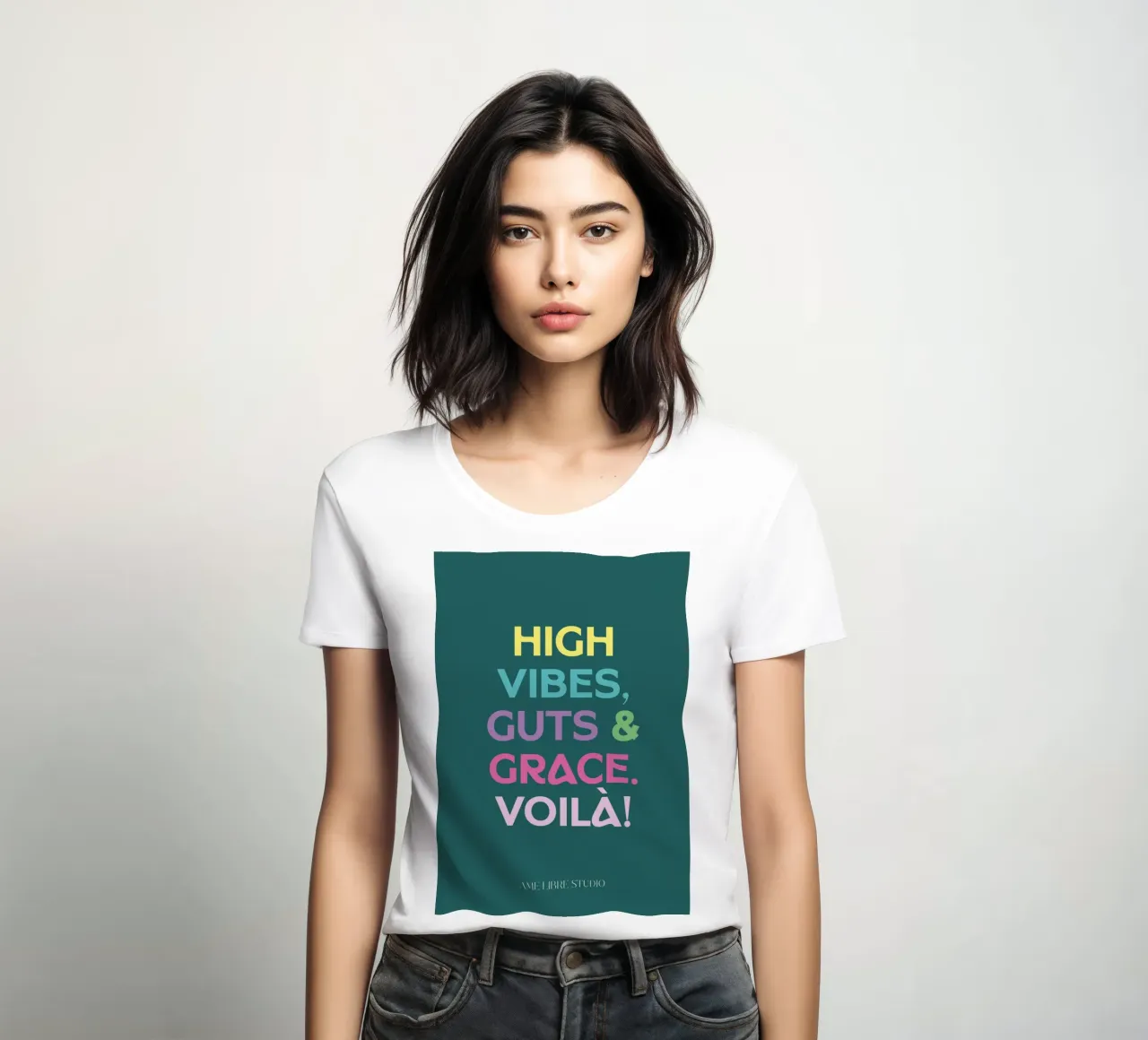🍃 t-shirt da donna da MENTHE SAUVAGE