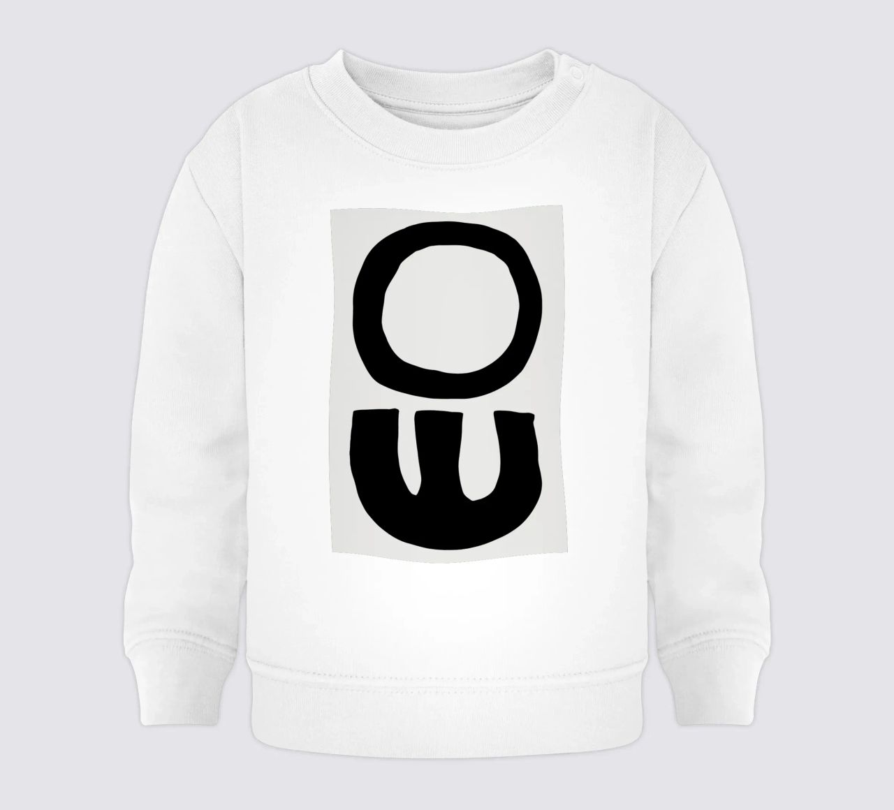 Bold Symbols felpa neonato da Graphite